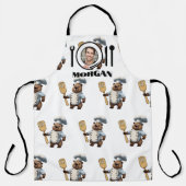 Der Koch der Bären Männer Schürze (Vorderseite)