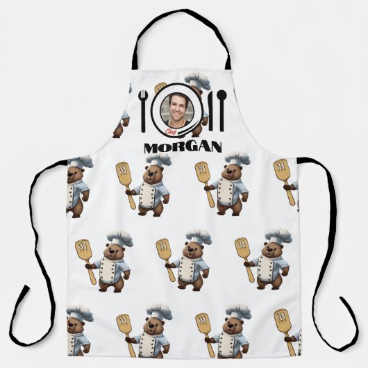 Der Koch der Bären Männer Schürze (Vorderseite)