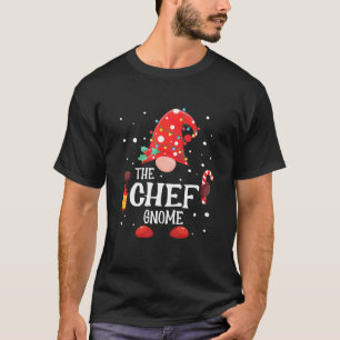 Der Koch Gnome Matching Family Gnome Paj T-Shirt