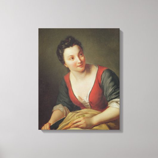 Der Koch Leinwanddruck (Vorderseite)