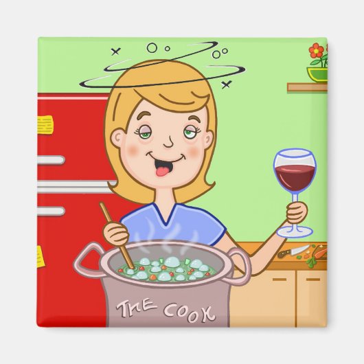 Der Koch Magnet (Vorne)