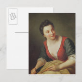 Der Koch Postkarte (Vorne/Hinten)