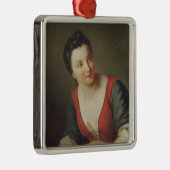 Der Koch Silbernes Ornament (Rechts)