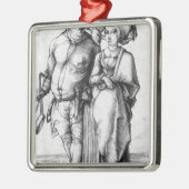 Der Koch und seine Ehefrau Ornament Aus Metall (Links)
