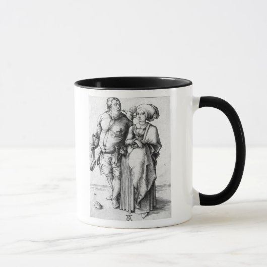 Der Koch und seine Ehefrau Tasse (Rechts)