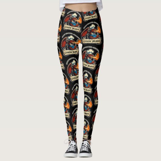 Der Kochdrache Leggings (Vorderseite)