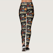 Der kochende Drache Leggings (Rückseite)