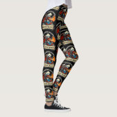 Der kochende Drache Leggings (Rechts)