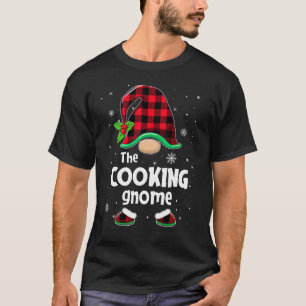 Der kochende Gnom Büffelkariert Weihnachten passen T-Shirt