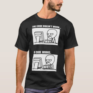 Der Kodex funktioniert nicht, warum Männer Frauen T-Shirt