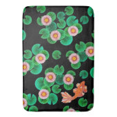 Der Koi-Papierteich Badematte (Vorderseite Vertikal)