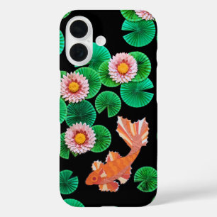 Der Koi-Papierteich iPhone 16 Hülle