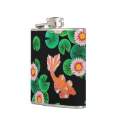 Der Koi-Papierteich Flachmann (Links)