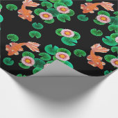 Der Koi-Papierteich Geschenkpapier (Ecke)