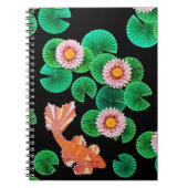 Der Koi-Papierteich Notizblock (Vorderseite)