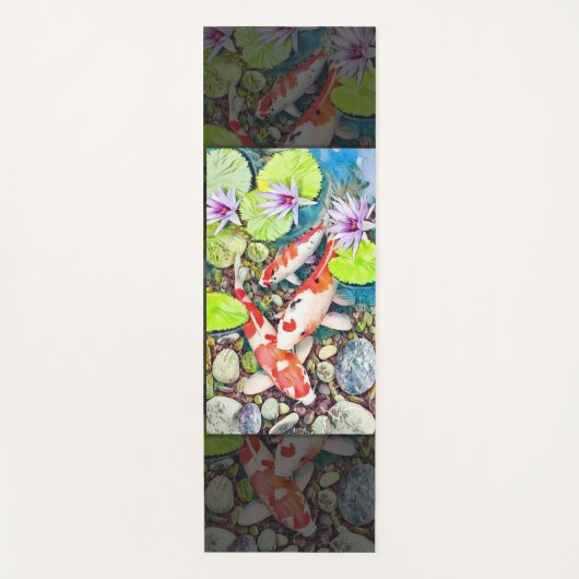 Der Koi-Teich Yogamatte (Vorderseite)