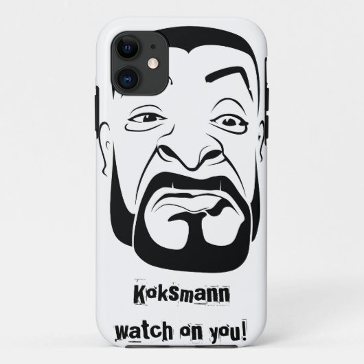 Der Koksmann beobachtet dich! Case-Mate iPhone Hülle (Rückseite)