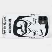 Der Koksmann beobachtet dich! Case-Mate iPhone Hülle (Rückseite (Horizontal))