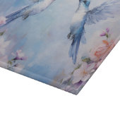 Der Kolibri-Design Serie 10 Schneidebrett (Ecke)