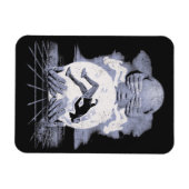 Der Kollaps - Techno-Dystopian Streetwear Design Magnet (Horizontal)