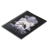 Der Kollaps - Techno-Dystopian Streetwear Design Notizblock (Linke Seite)