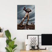 DER KOLOSS AUS SCHLAMM (The Colossus of Mud) Poster (Heimbüro)