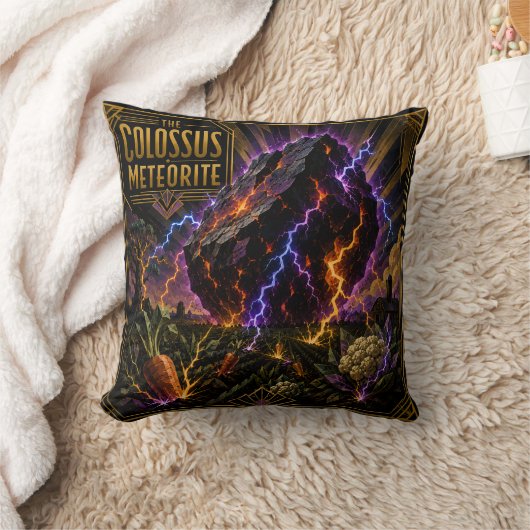 Der Koloss-Meteorit/Meteorit-Kissen Kissen (Decke)