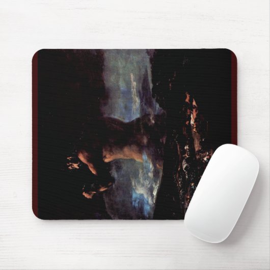 Der Koloss (oder Panik ")" durch Francisco De Goya Mousepad (Mit Mouse)