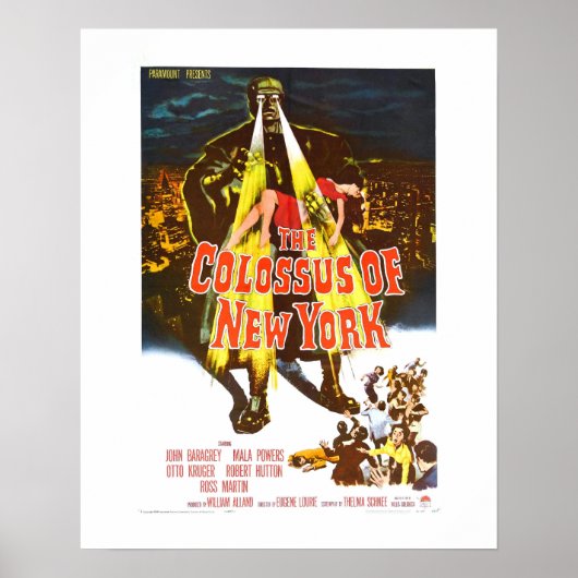 Der Koloss von New York Poster (Vorne)