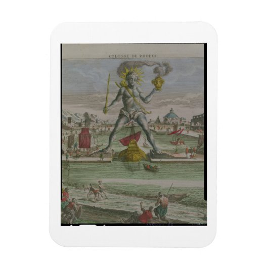 Der Koloss von Rhodos, Detail der Statuenstraße Magnet (Vertikal)