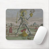 Der Koloss von Rhodos, Detail des Statue strad Mousepad (Mit Mouse)