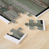 Der Koloss von Rhodos, Detail des Statue strad Puzzle (Seite)