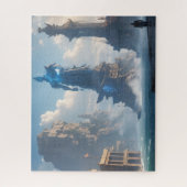 Der Koloss von Rhodos, wie von Ai gesehen Puzzle (Vertikal)