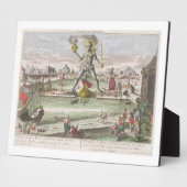 Der Koloss von Rhodos, zweites Wunder der Welt Fotoplatte (Seite)