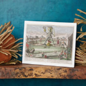 Der Koloss von Rhodos, zweites Wunder der Welt Fotoplatte (Seite)