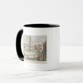 Der Koloss von Rhodos, zweites Wunder der Welt Tasse (Vorderseite Links)
