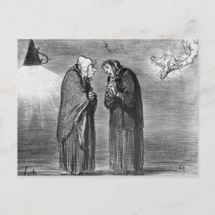 Der Komet, Ah! ma pauv' madame Chaffarou Postkarte
