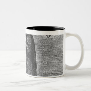 Der Komet, ah! MA pauv Madame Chaffarou Zweifarbige Tasse