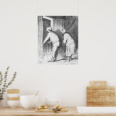 Der Komet, Der Abend vor dem 13. Juni Poster (Küche)