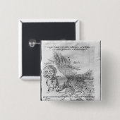 Der Komet entdeckt und von Johannes beobachtet Button (Vorne & Hinten)