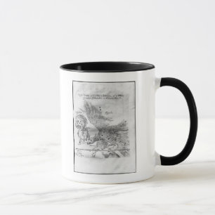 Der Komet entdeckt und von Johannes beobachtet Tasse