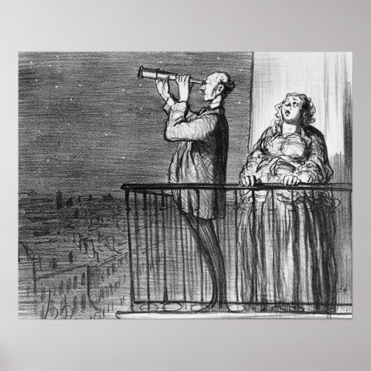 Der Komet, Parisiens Inkremente Poster (Vorne)