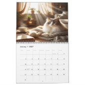 Der Komfort der Ragdoll Katzen 202X Kalender (Jan 2027)