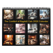Der Komfort der Ragdoll Katzen 202X Kalender (Titelbild)