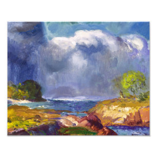 Der kommende Sturm George Bellows Fotodruck