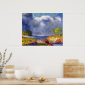 Der kommende Sturm | George Bellows | Poster (Küche)