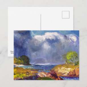 Der kommende Sturm   George Bellows   Postkarte