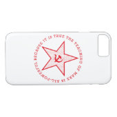 Der Kommunismus gewinnt Case-Mate iPhone Hülle (Rückseite (Horizontal))