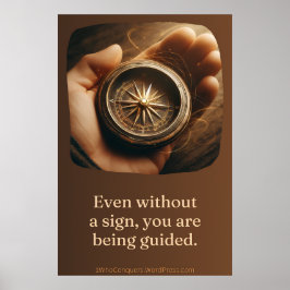 Der Kompass ohne Nadel Poster