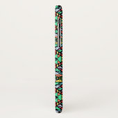 Der Kompass-Steppdecken-Muster des bunten Case-Mate iPhone Hülle (Hinten/Links)